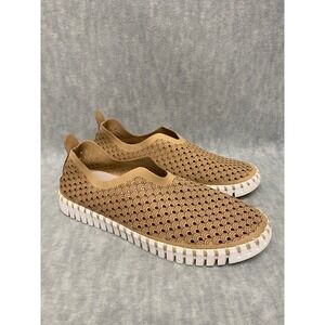 Ilse Jacobsen Camel Tan Flats for Women size 40 EU size 9.5-10